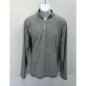 Tallwoods Shirt Mens L 1/4 Zip Long Sleeve Premium Lifestyle Lightweight